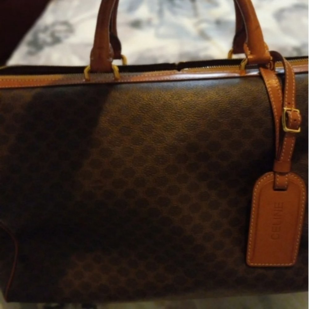 Authentic Vintage Macadam Boston bag